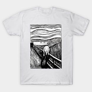 The Scream 1895 Edvard Munch T-Shirt